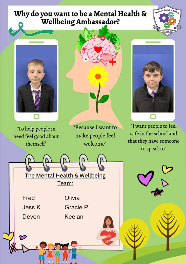 Why do you want to be a Mental Health and Wellbeing Ambassadors